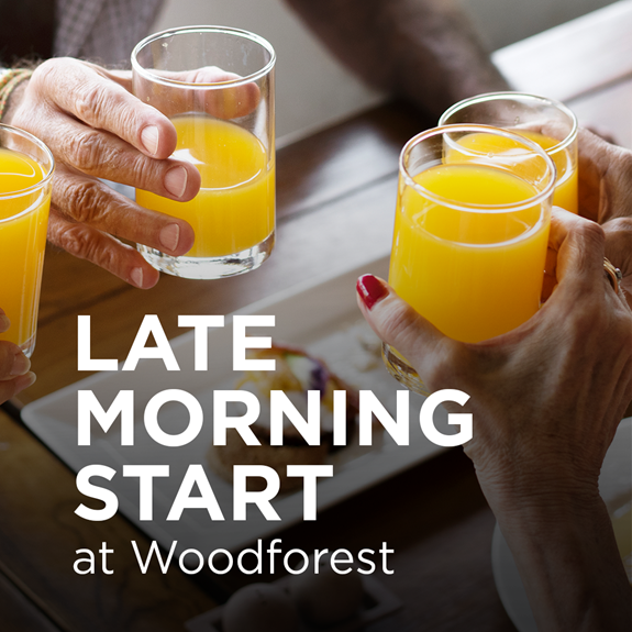 Late Morning Start at Woodforest